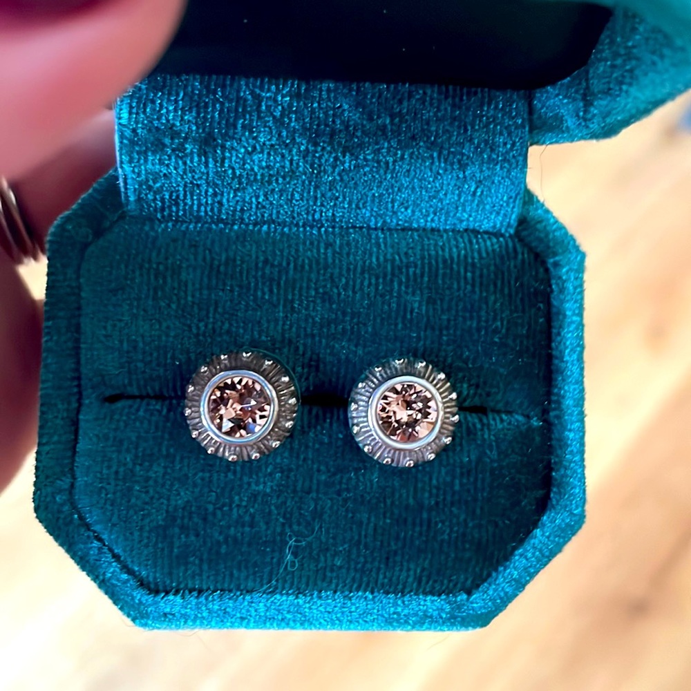 Brighton Pink Stone Earrings